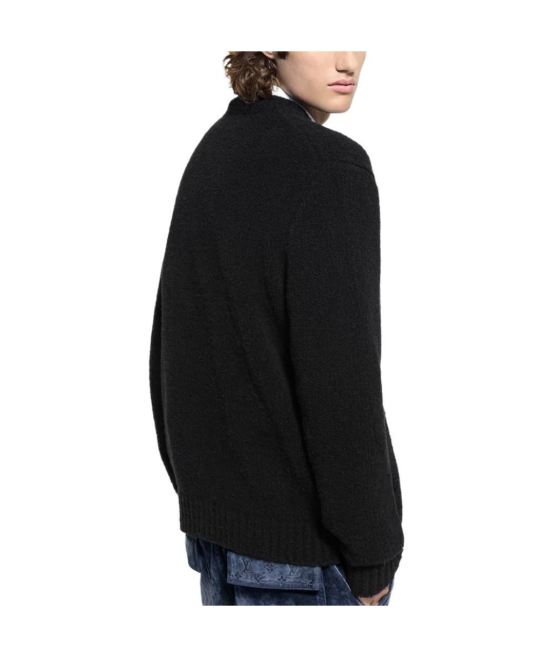 LOUIS VUITTON Черный джемпер / свитер, фото 3