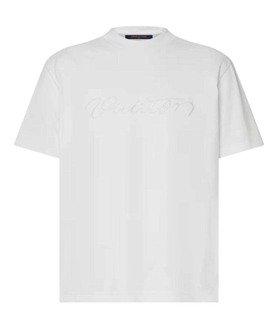 LOUIS VUITTON Бежевая футболка, фото 1