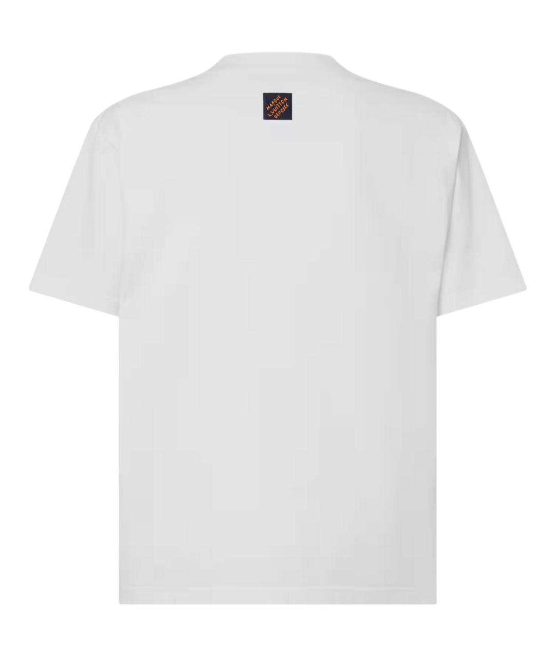 LOUIS VUITTON Бежевая футболка, фото 2