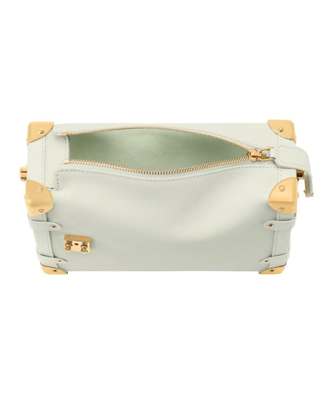 LOUIS VUITTON Зеленая кожаная сумка через плечо, фото 4