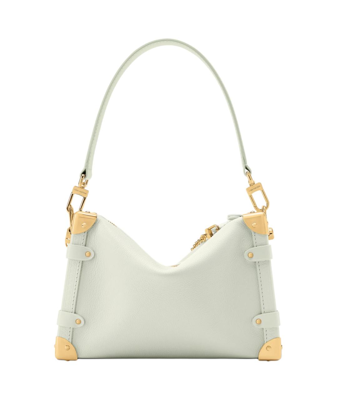 LOUIS VUITTON Зеленая кожаная сумка через плечо, фото 3