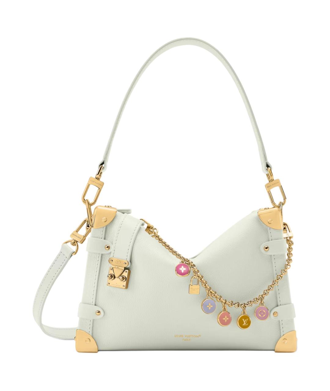 LOUIS VUITTON Зеленая кожаная сумка через плечо, фото 1