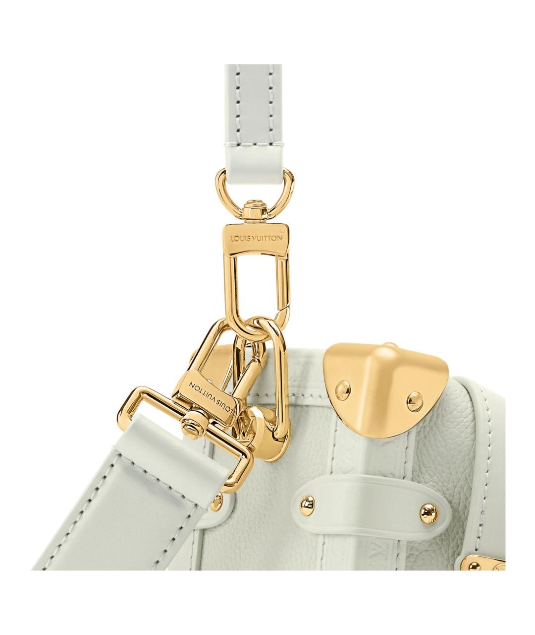 LOUIS VUITTON Зеленая кожаная сумка через плечо, фото 5