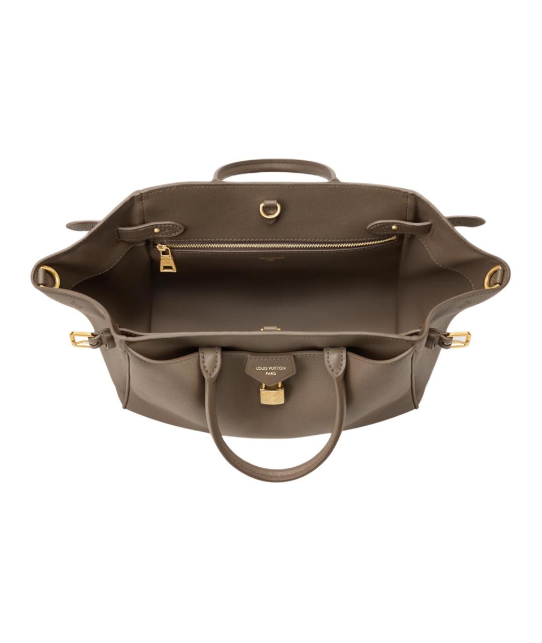 LOUIS VUITTON Кожаная сумка через плечо, фото 5