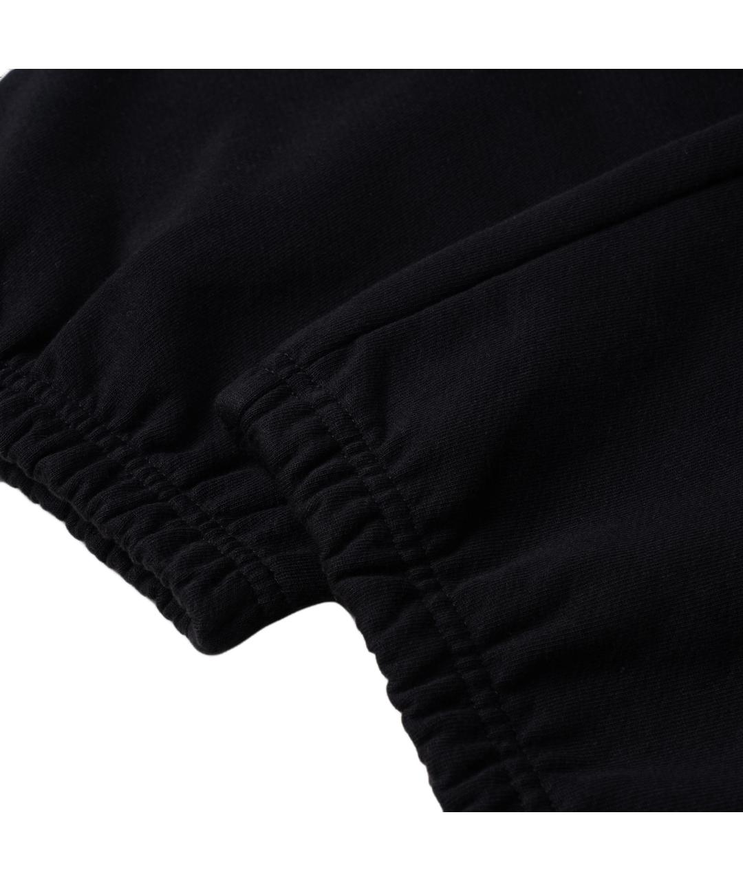 CHROME HEARTS Черные хлопковые спортивные брюки и шорты, фото 3