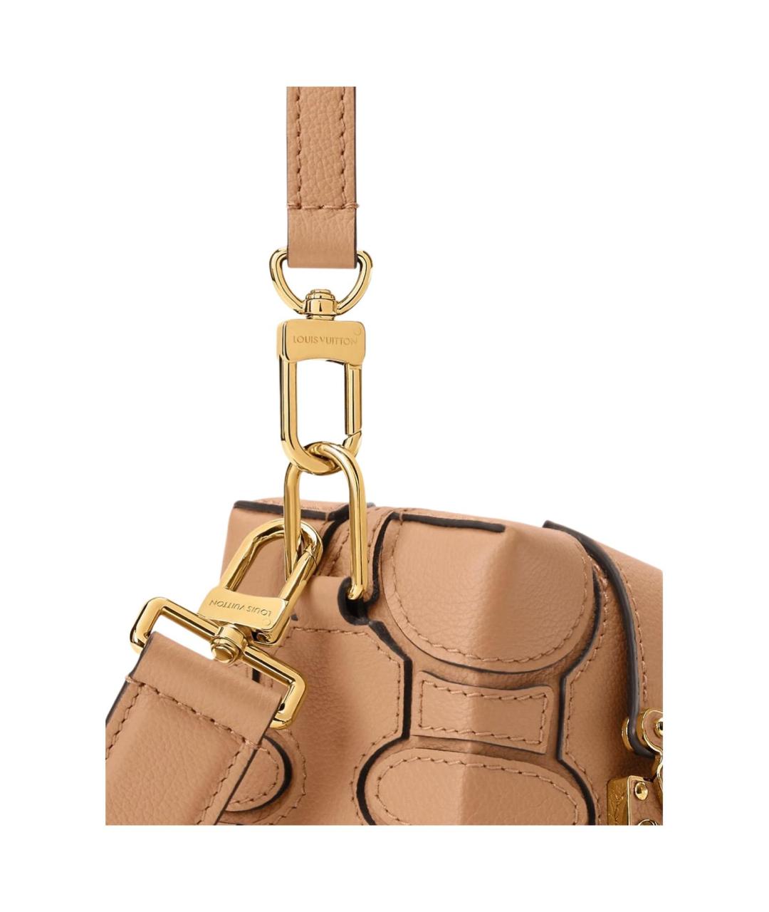 LOUIS VUITTON Коричневая сумка через плечо, фото 5