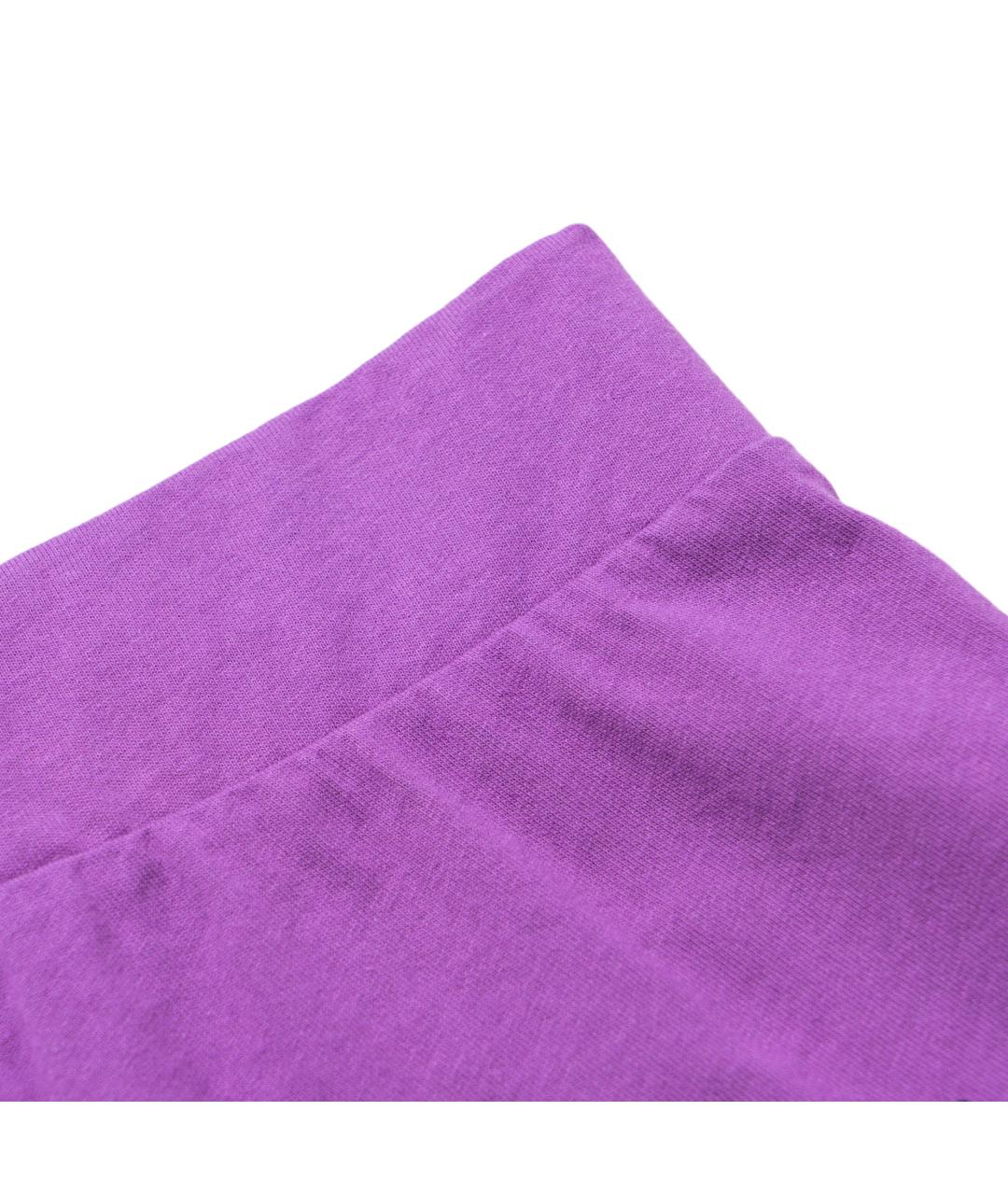 CHROME HEARTS Фиолетовая хлопковая юбка-шорты, фото 5