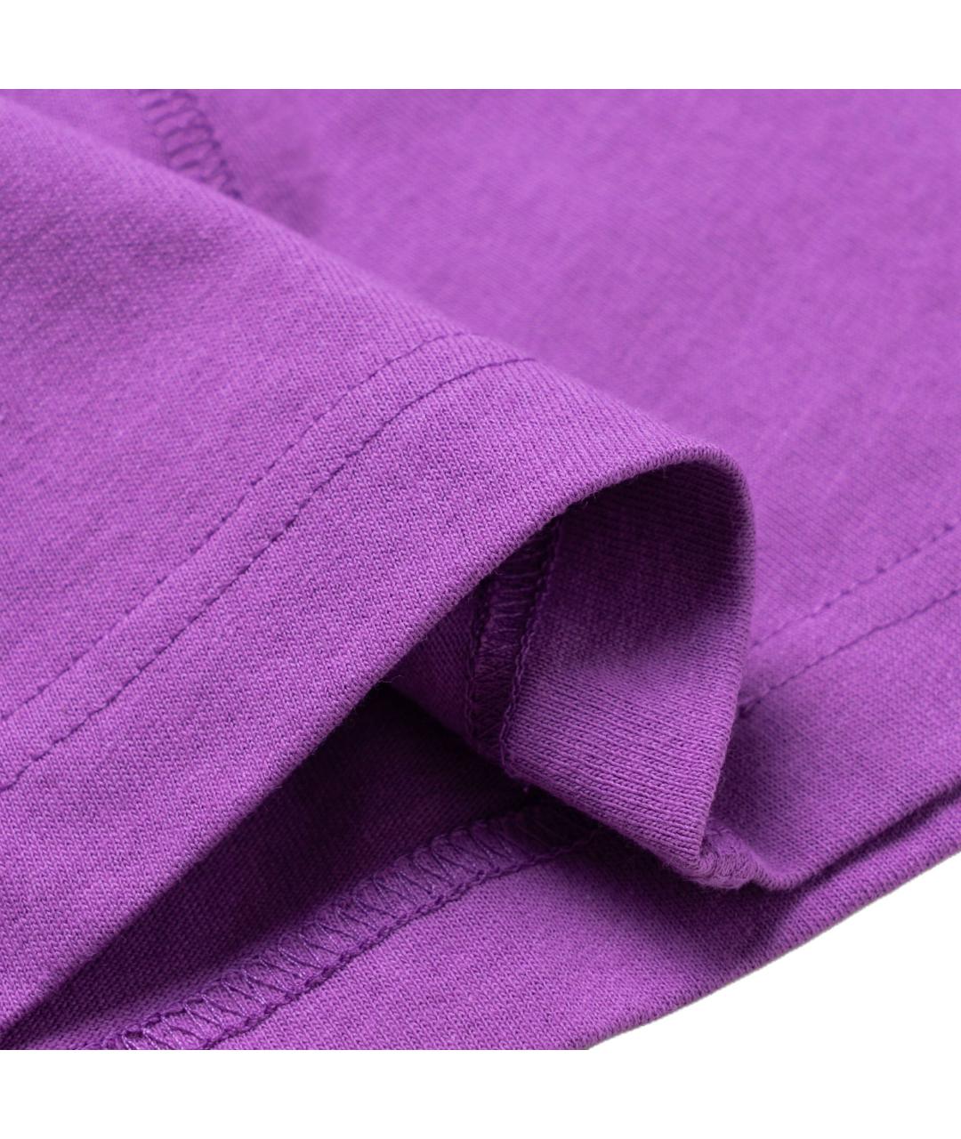 CHROME HEARTS Фиолетовая хлопковая юбка-шорты, фото 4