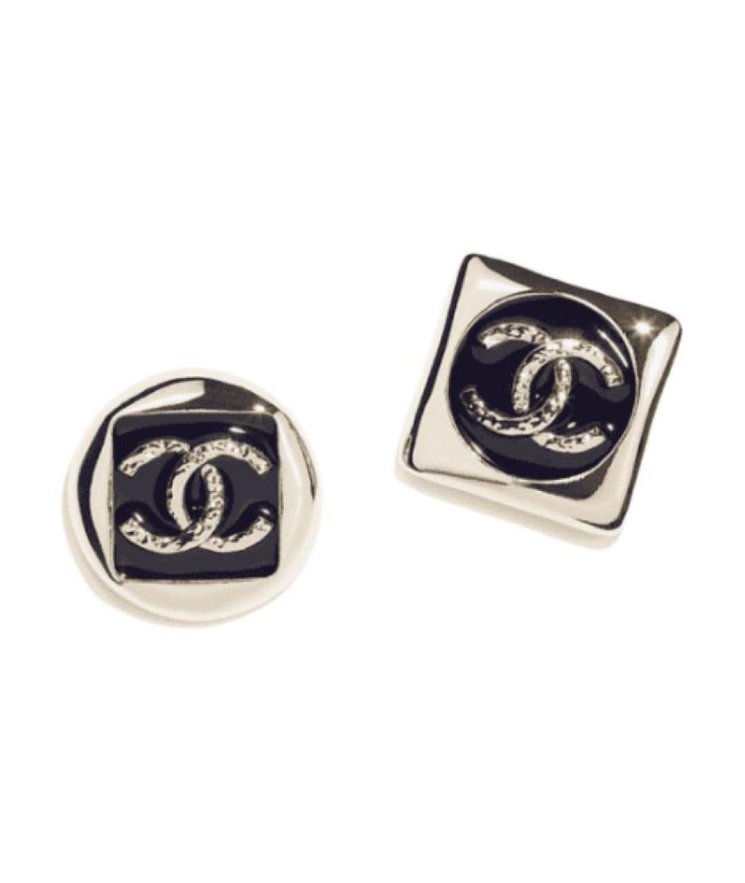 CHANEL Темно-синие серьги, фото 1