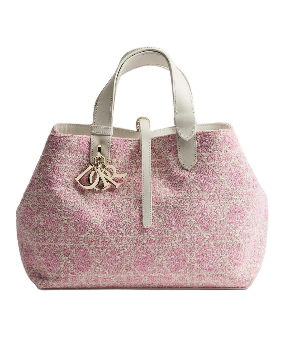 CHRISTIAN DIOR Розовая сумка через плечо, фото 1