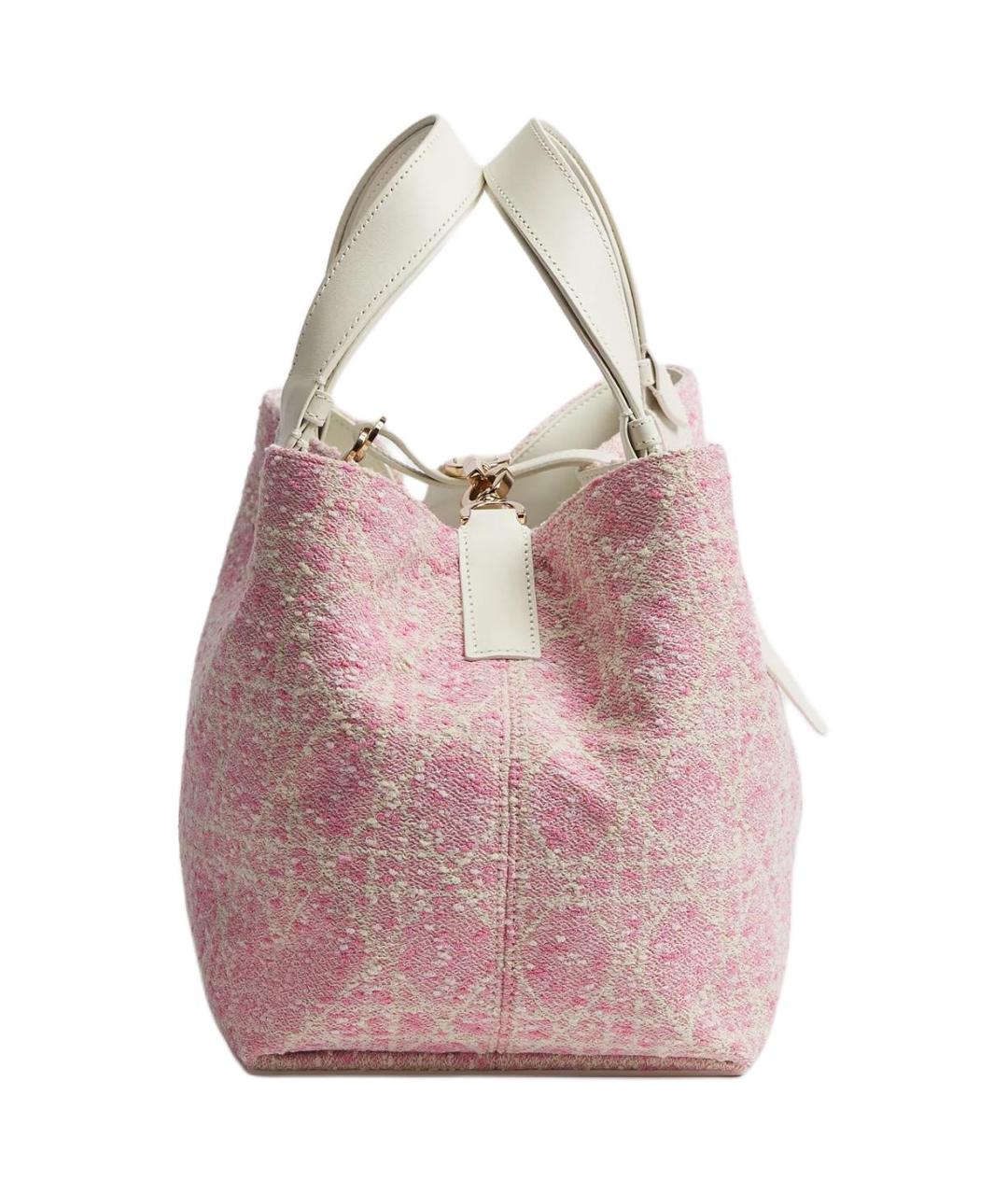 CHRISTIAN DIOR Розовая сумка через плечо, фото 3