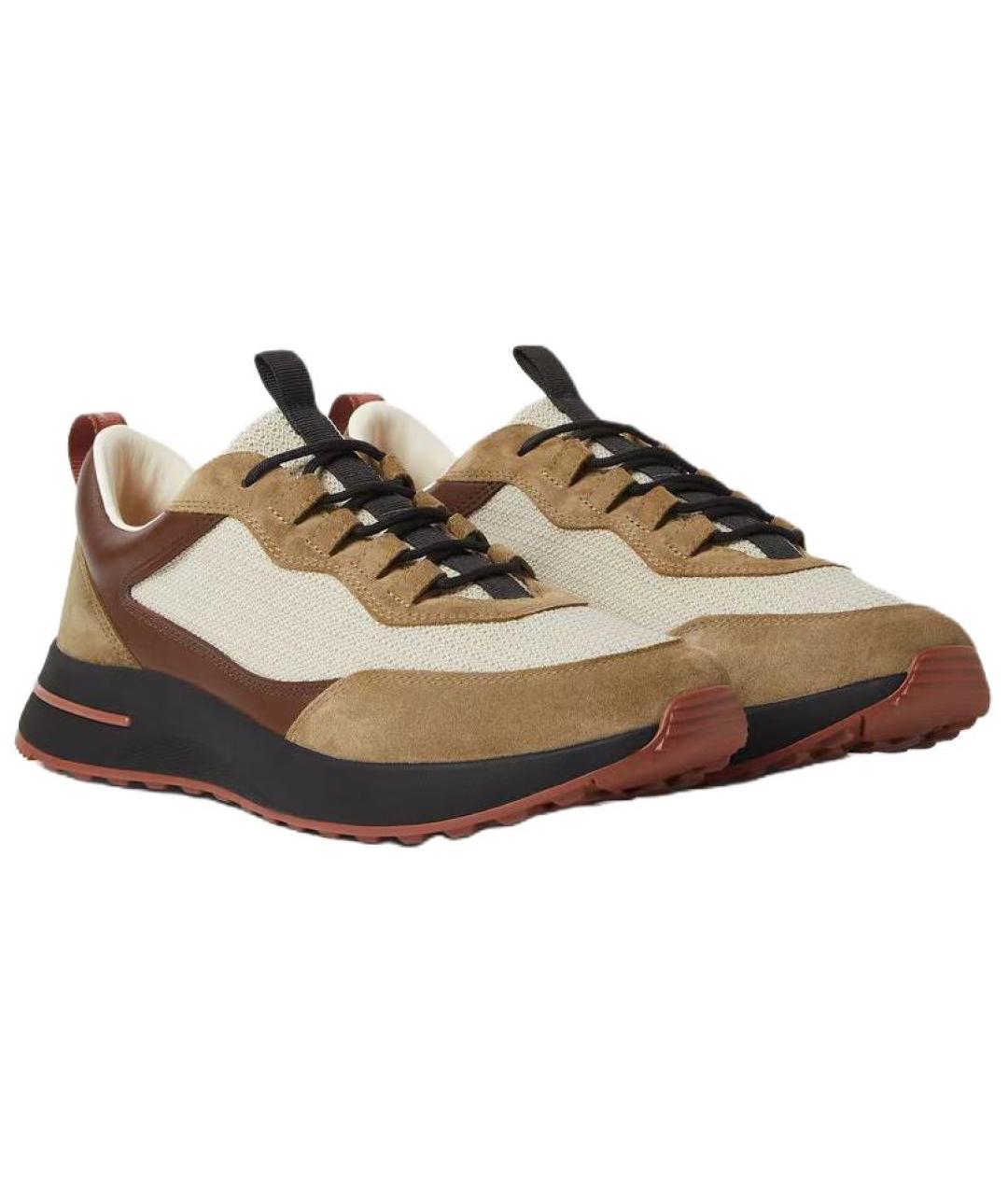 LORO PIANA Мульти низкие кроссовки / кеды, фото 3