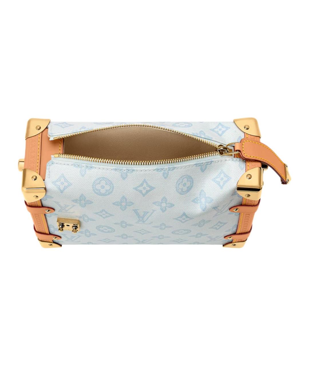 LOUIS VUITTON Голубая сумка через плечо, фото 4