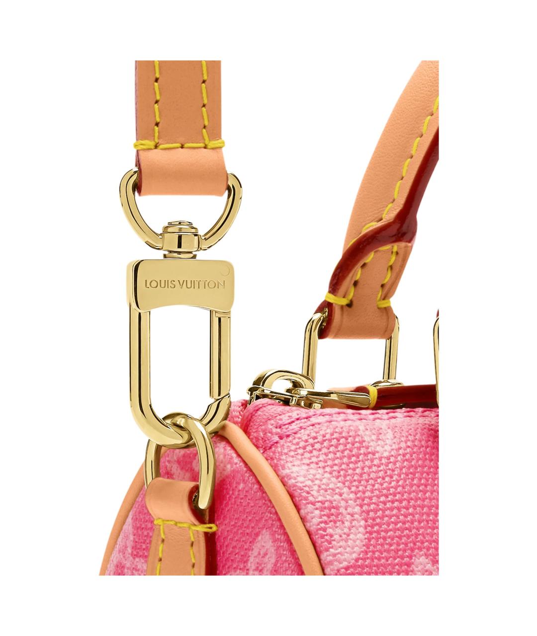 LOUIS VUITTON Розовая сумка через плечо, фото 5