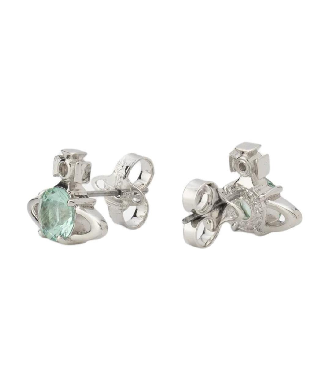 VIVIENNE WESTWOOD Серебряные латунные серьги, фото 2