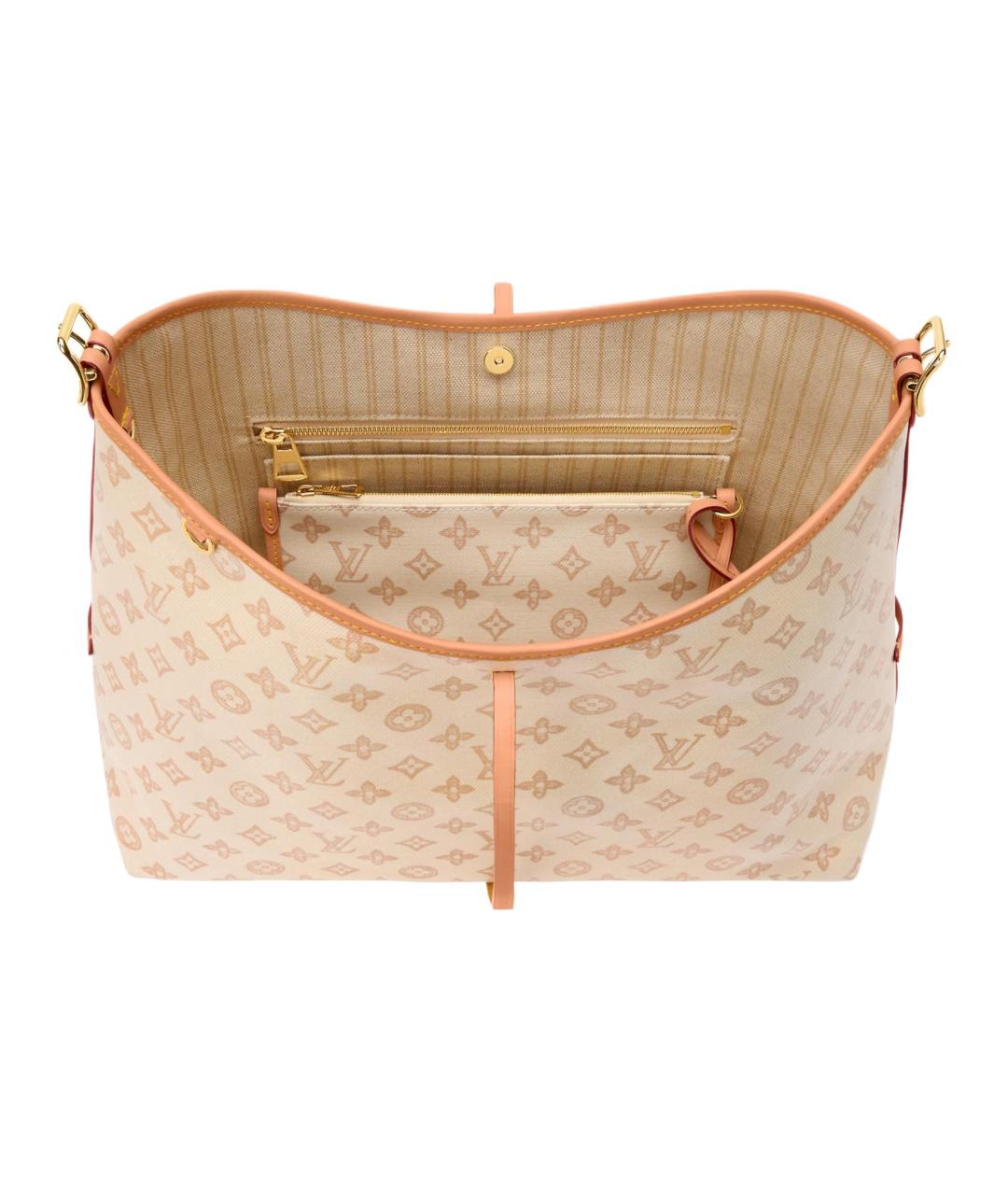 LOUIS VUITTON Бежевая сумка через плечо, фото 4