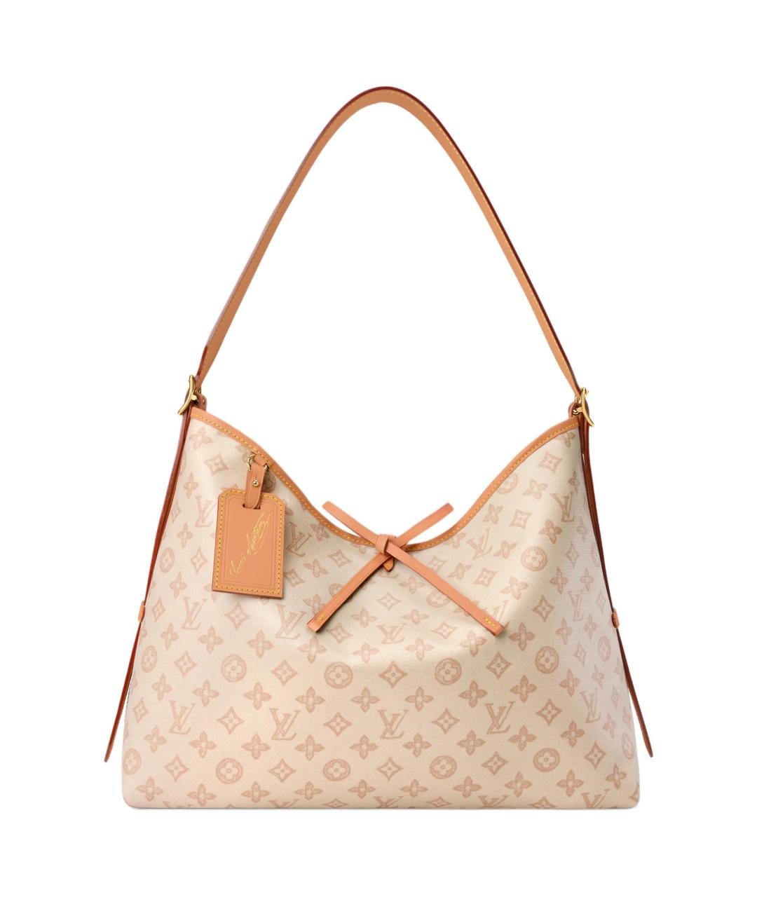 LOUIS VUITTON Бежевая сумка через плечо, фото 1