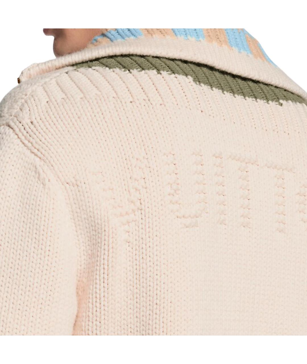 LOUIS VUITTON Бежевый джемпер / свитер, фото 2