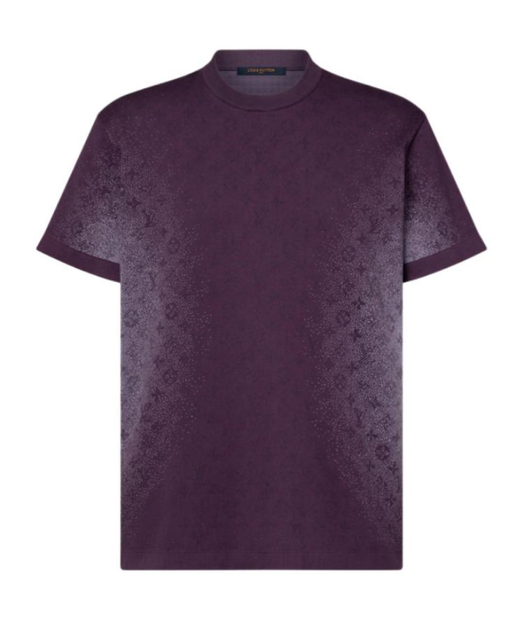 LOUIS VUITTON Фиолетовая футболка, фото 1