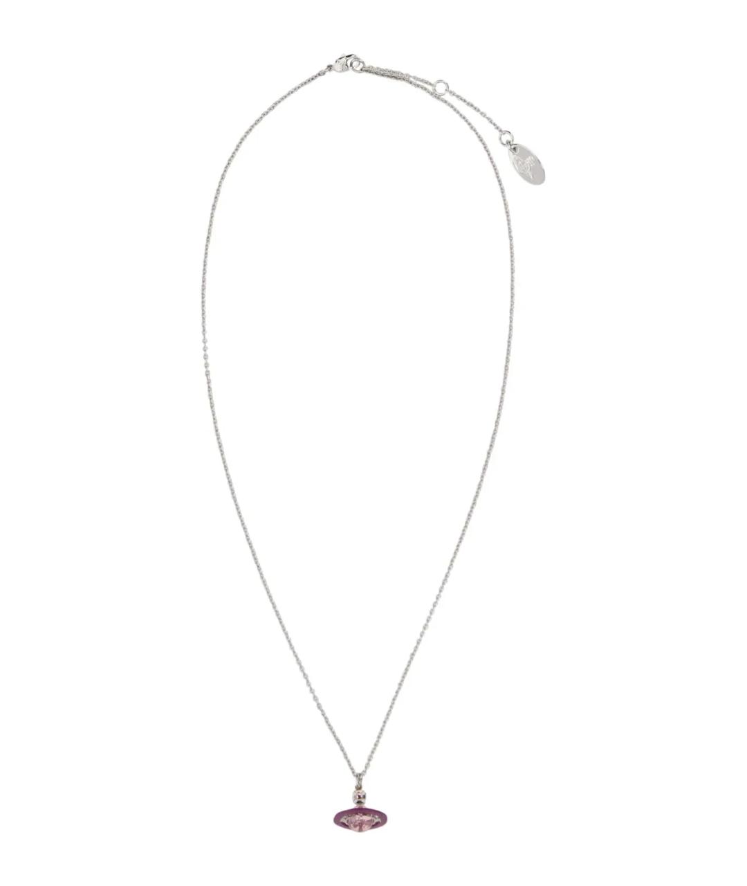 VIVIENNE WESTWOOD Серебряная латунная подвеска, фото 4