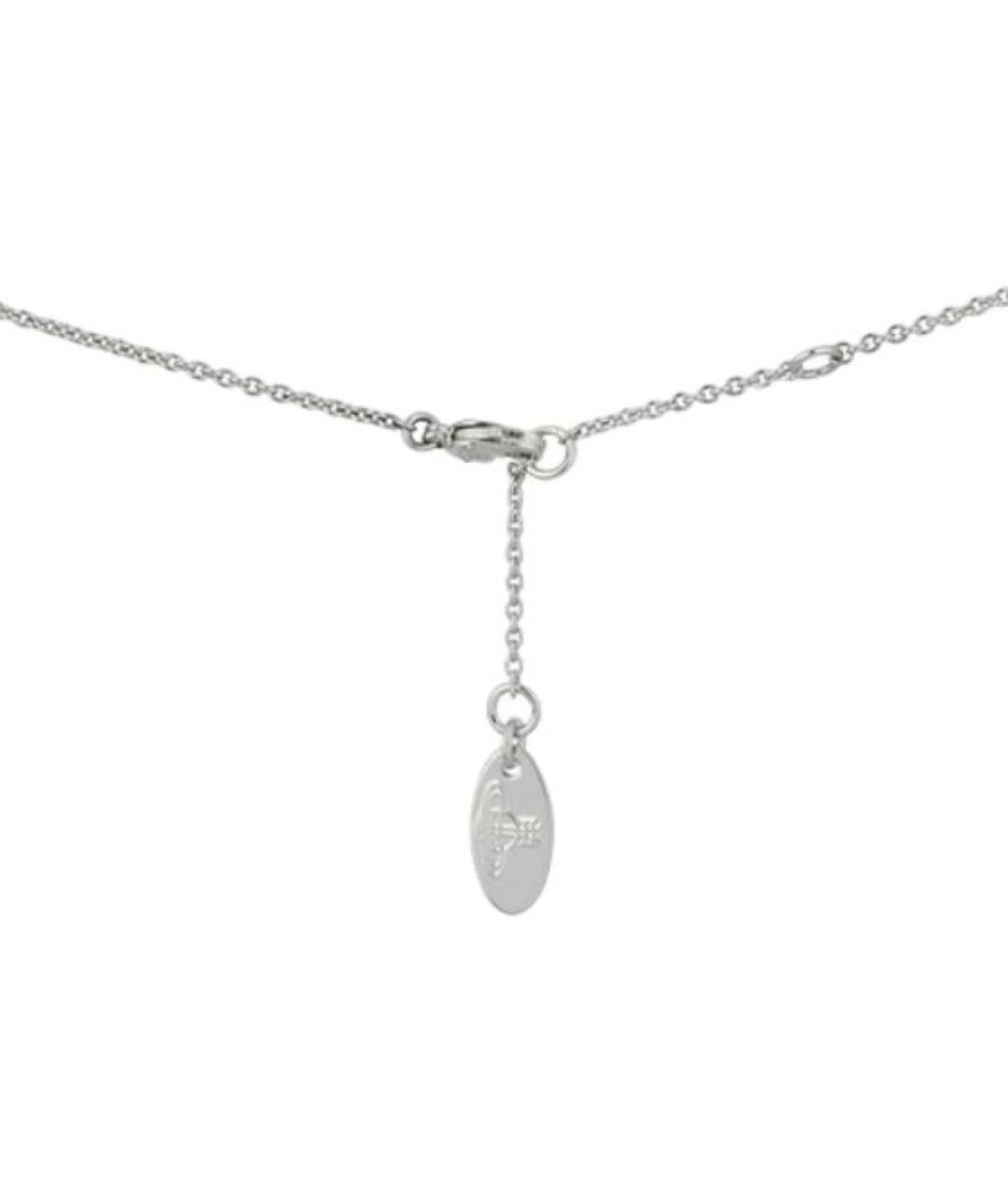 VIVIENNE WESTWOOD Серебряная латунная подвеска, фото 2