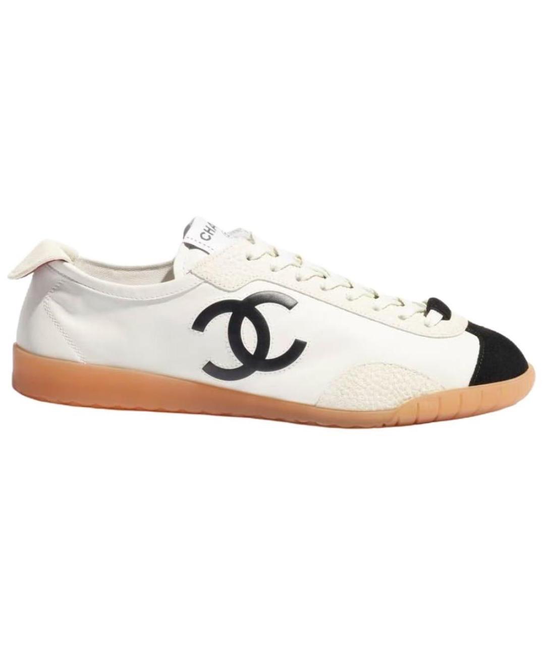 CHANEL Мульти кожаные низкие кроссовки / кеды, фото 1