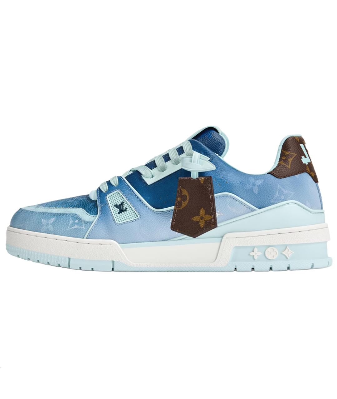 LOUIS VUITTON Кожаные кроссовки, фото 6