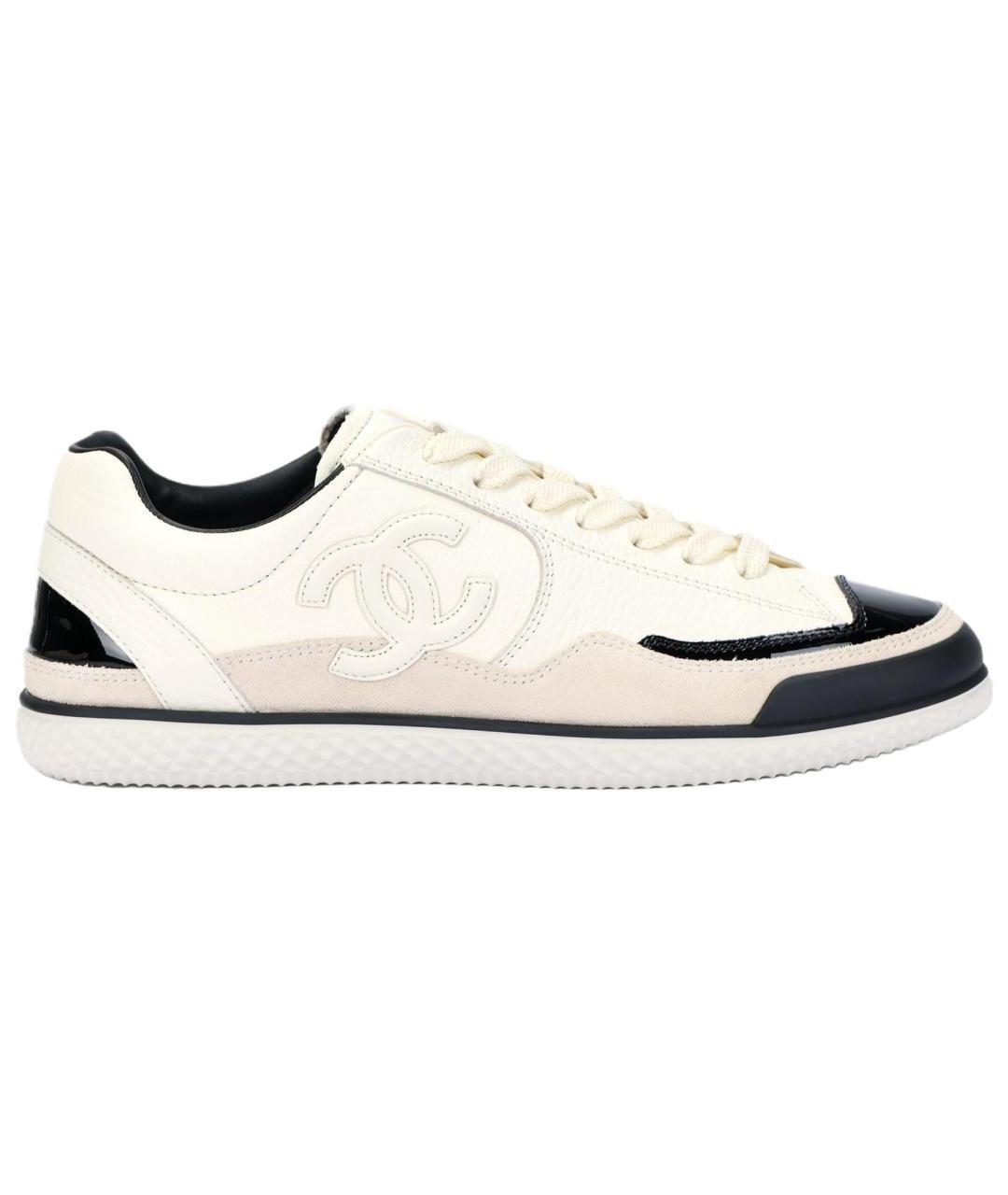 CHANEL Мульти кожаные низкие кроссовки / кеды, фото 1