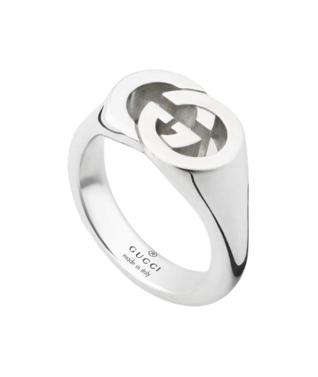 GUCCI Серебряное серебряное кольцо, фото 1