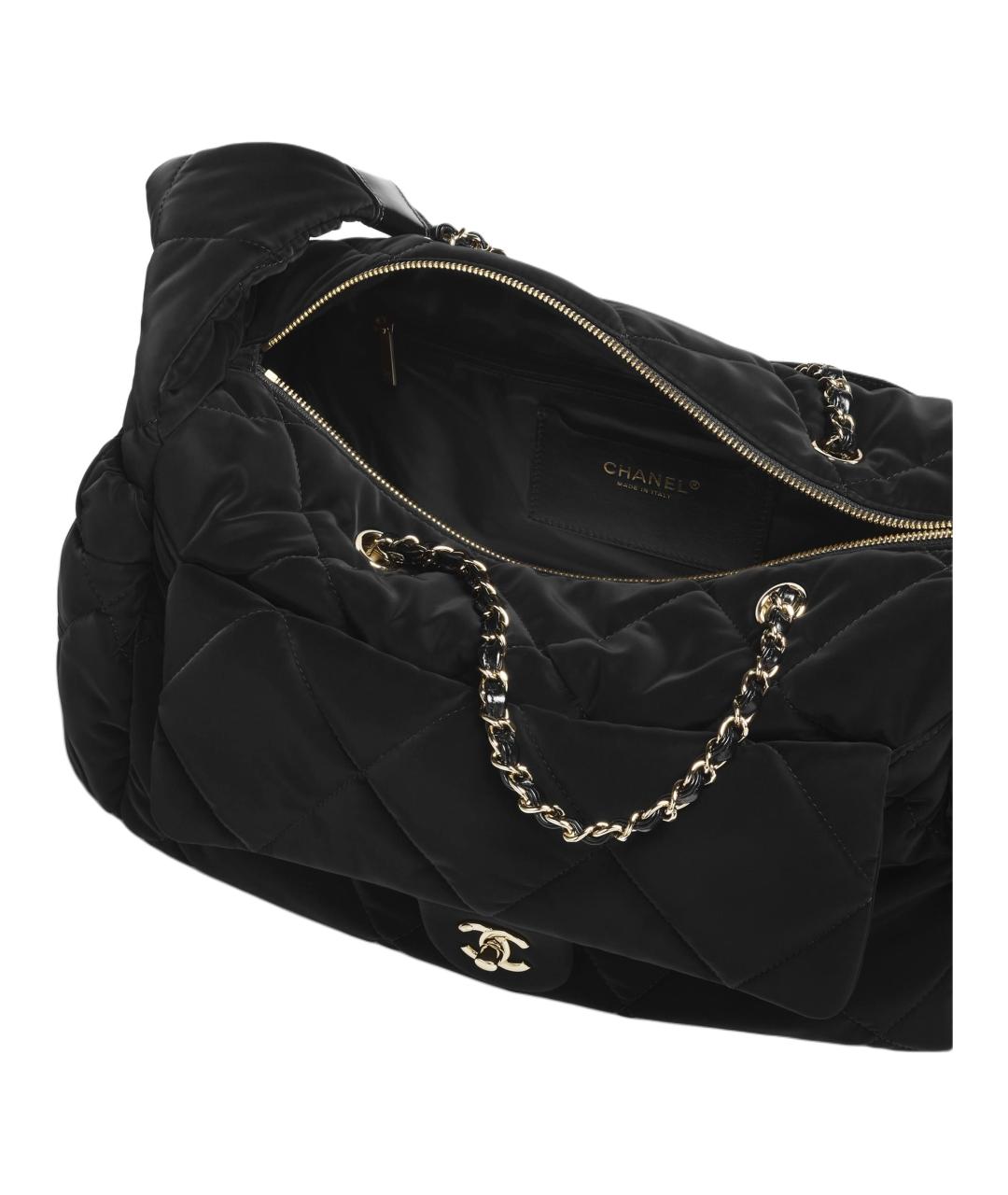 CHANEL Черная сумка через плечо, фото 3