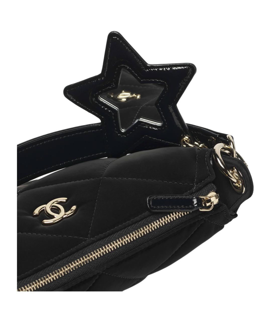 CHANEL Черная сумка через плечо, фото 4