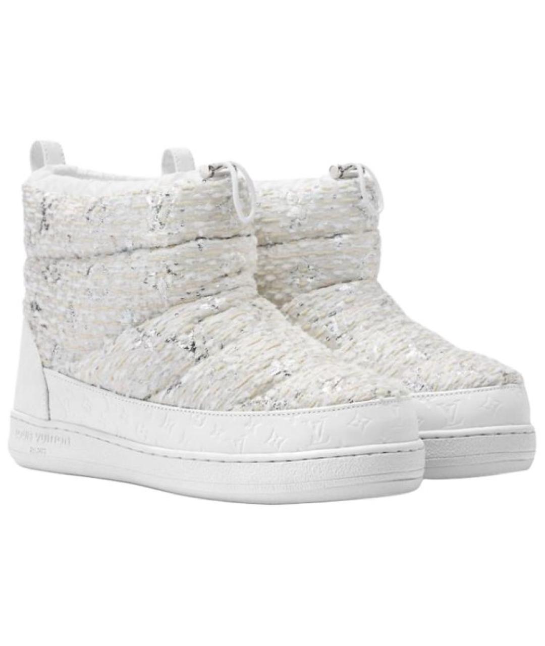 LOUIS VUITTON Белые ботинки, фото 3