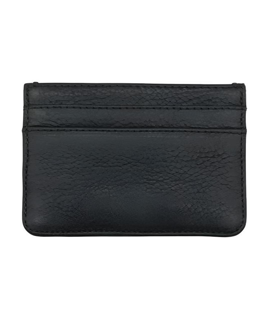 CHROME HEARTS Черный кожаный кардхолдер, фото 2