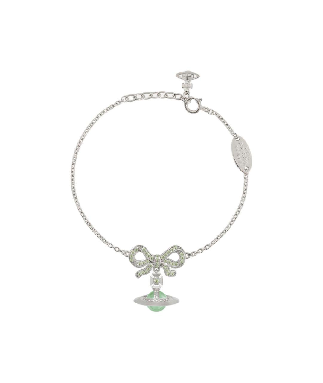 VIVIENNE WESTWOOD Серебрянный латунный браслет, фото 3