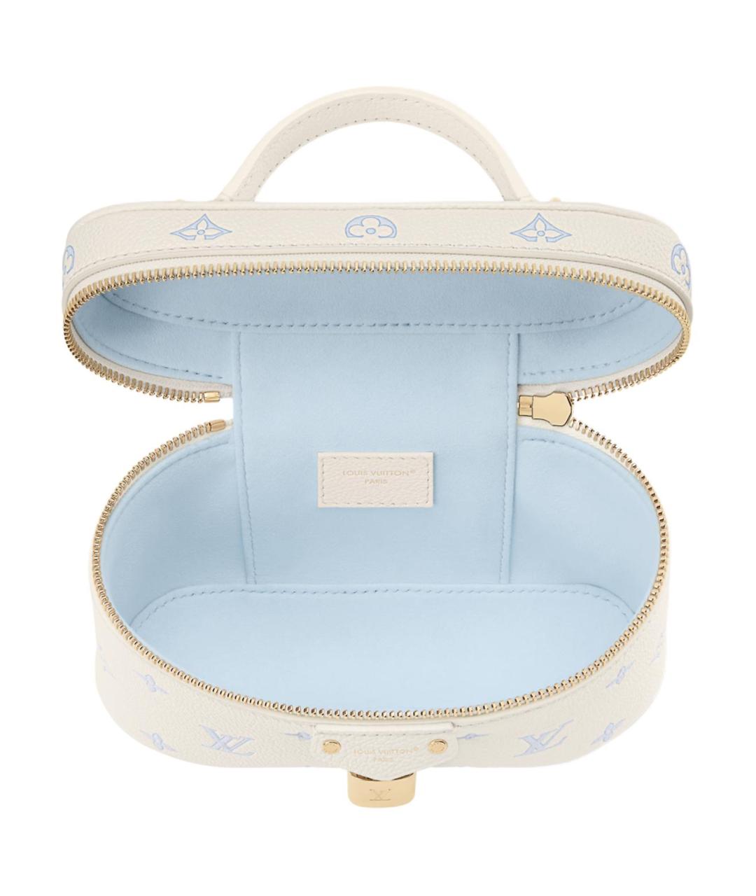 LOUIS VUITTON Белая сумка через плечо, фото 4