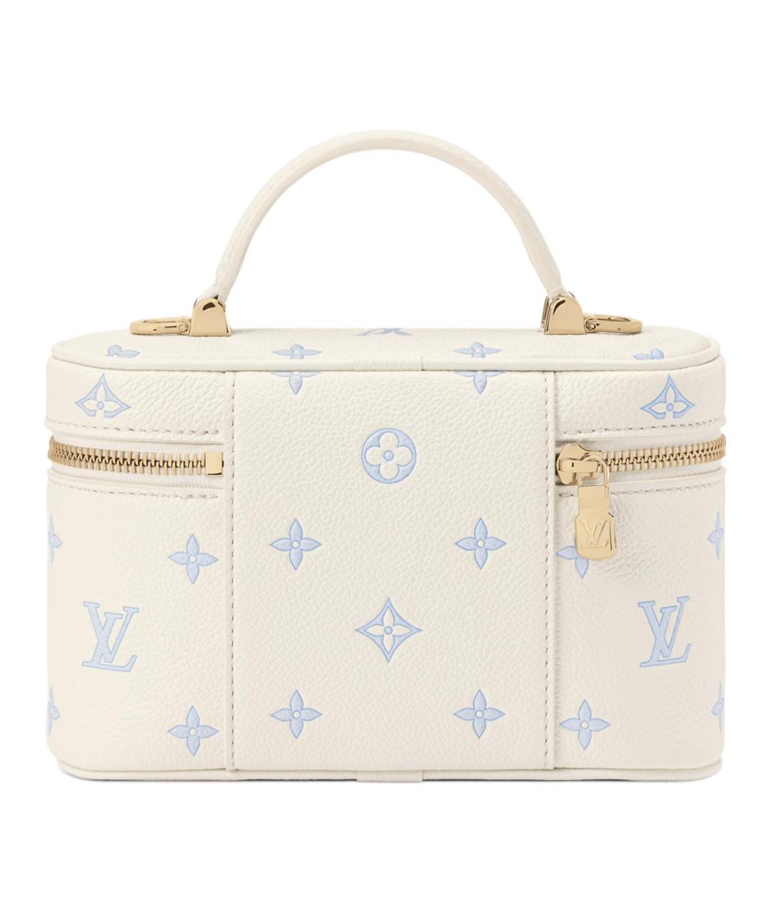 LOUIS VUITTON Белая сумка через плечо, фото 3