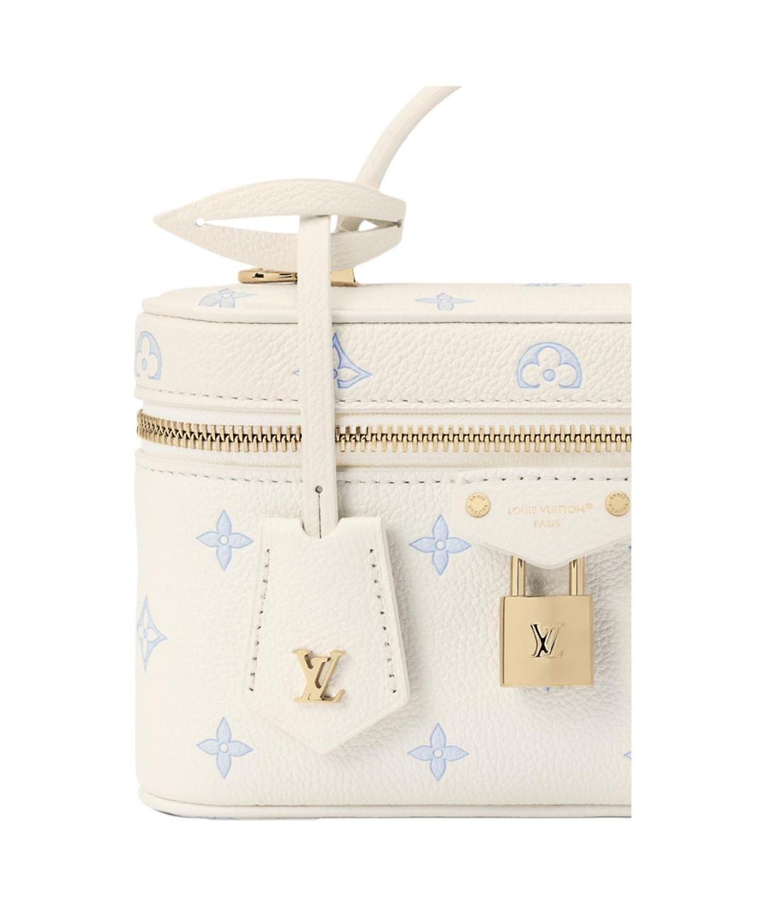 LOUIS VUITTON Белая сумка через плечо, фото 5