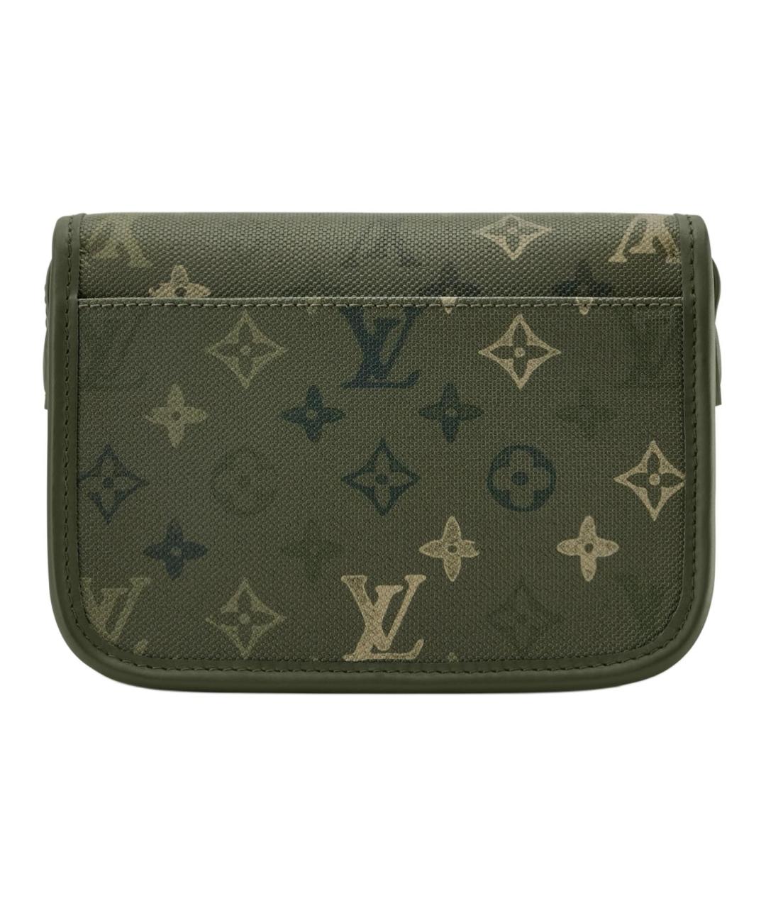 LOUIS VUITTON Зеленая сумка на плечо, фото 3