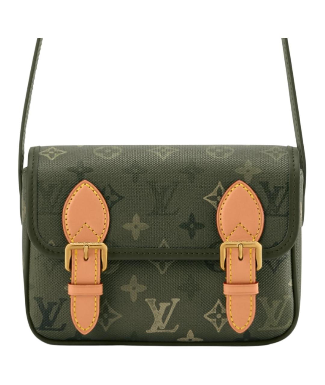 LOUIS VUITTON Зеленая сумка на плечо, фото 5