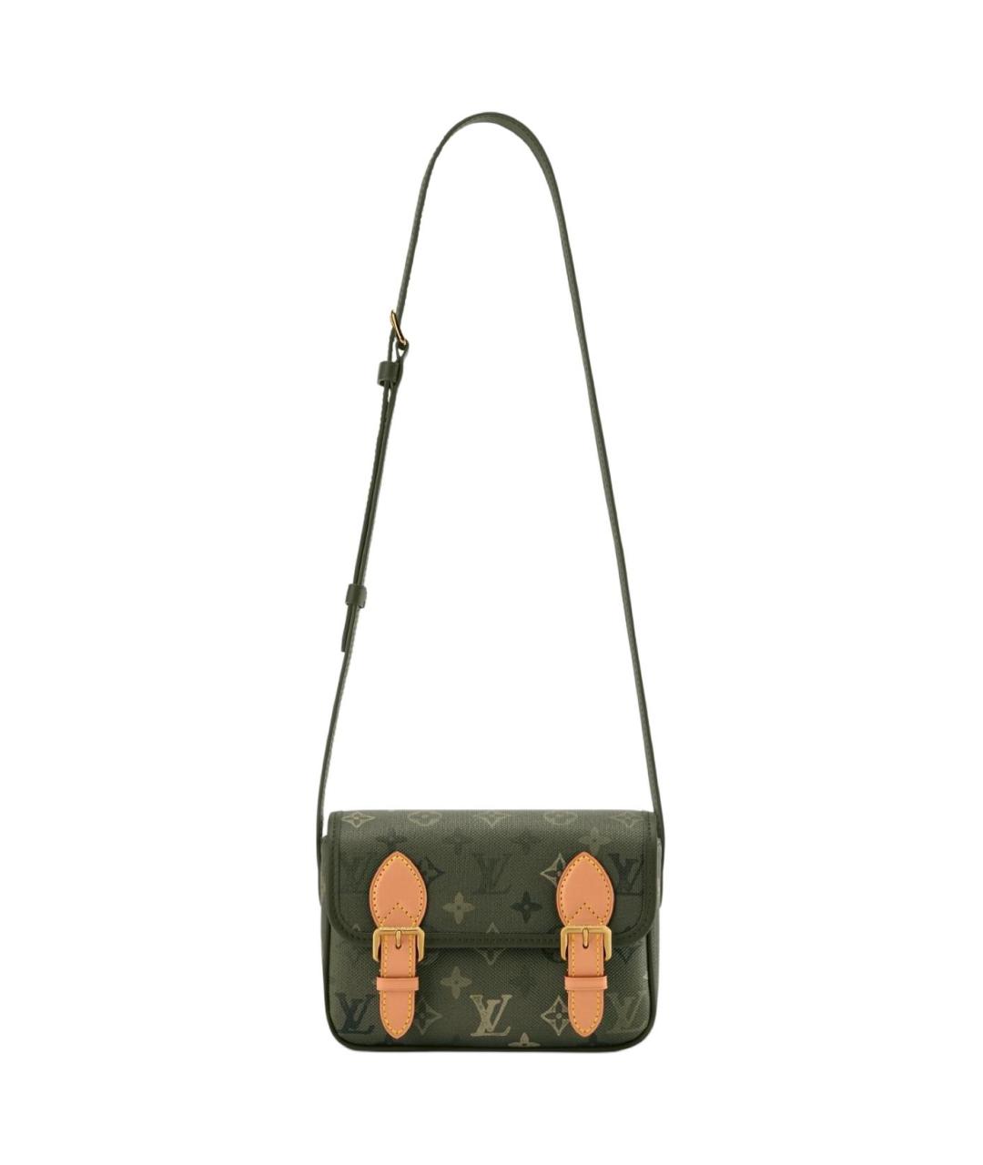 LOUIS VUITTON Зеленая сумка на плечо, фото 1