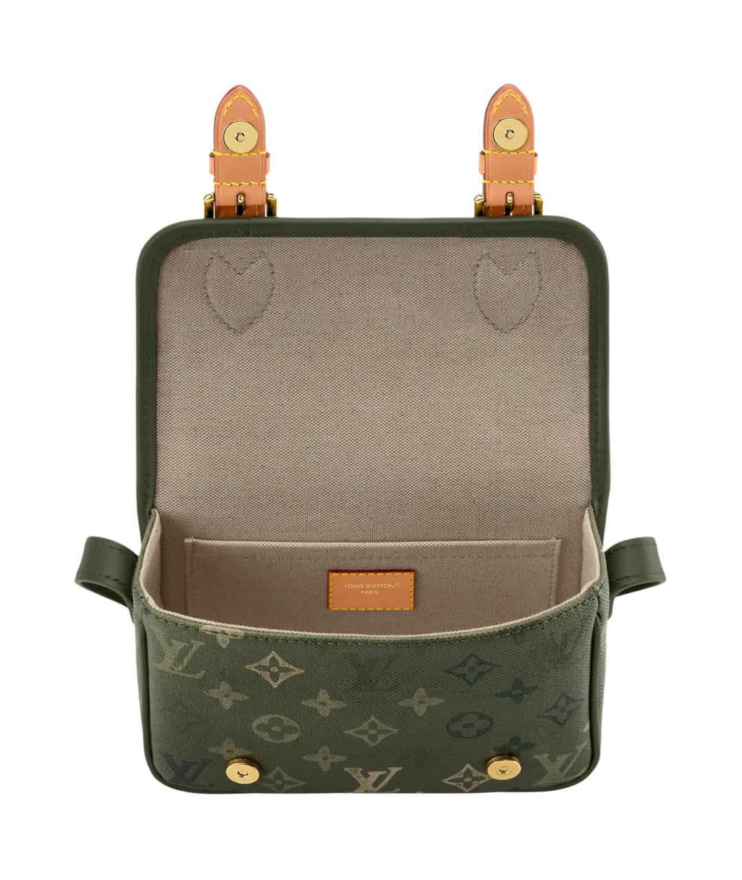 LOUIS VUITTON Зеленая сумка на плечо, фото 4