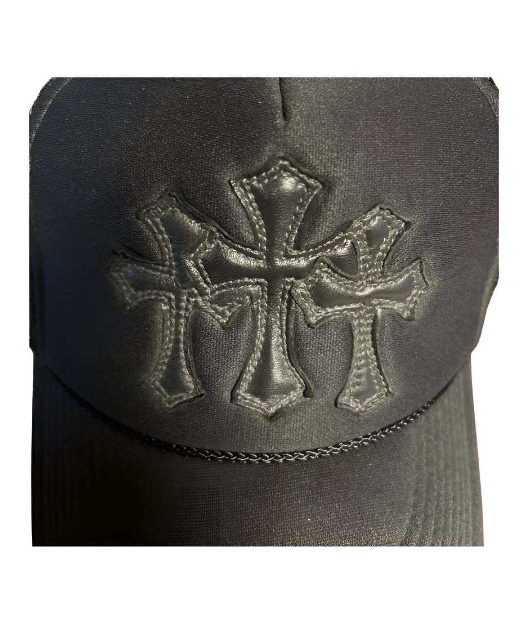 CHROME HEARTS Черная кепка, фото 2