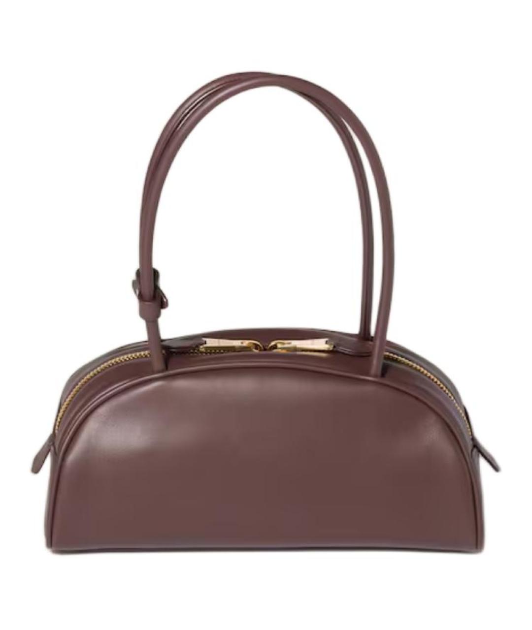 MIU MIU Коричневая кожаная сумка через плечо, фото 3