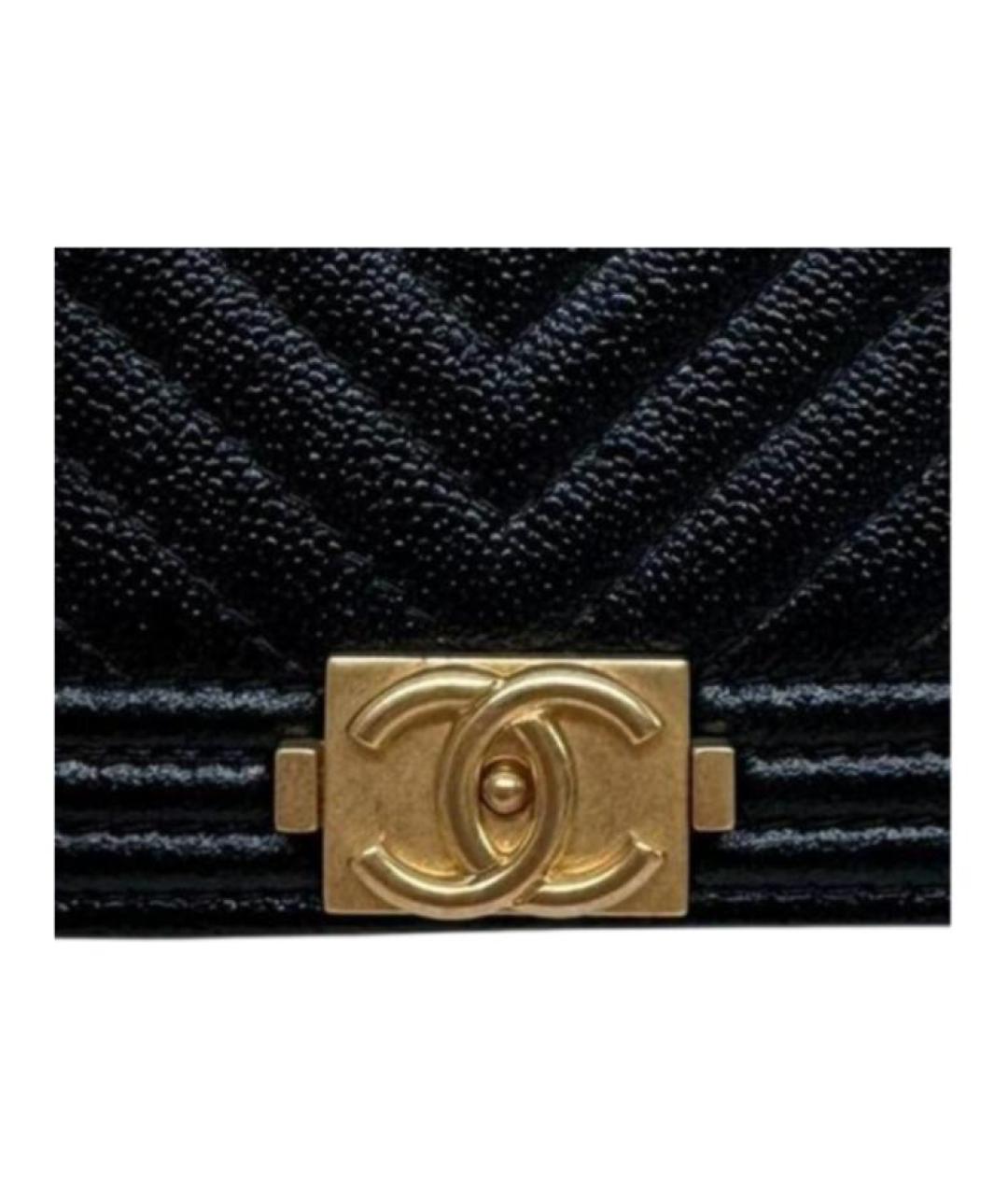 CHANEL Черная кожаная поясная сумка, фото 5