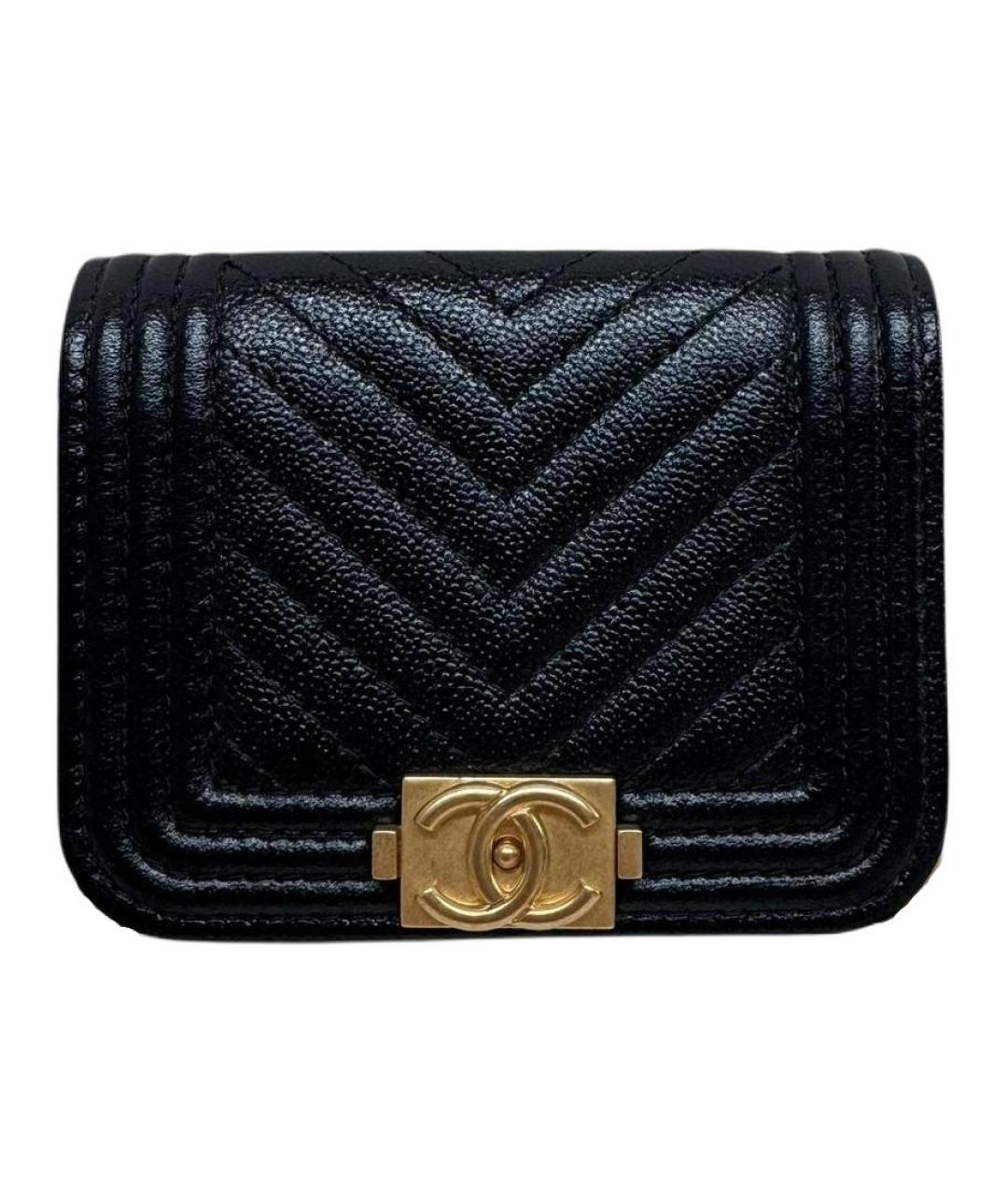 CHANEL Черная кожаная поясная сумка, фото 1