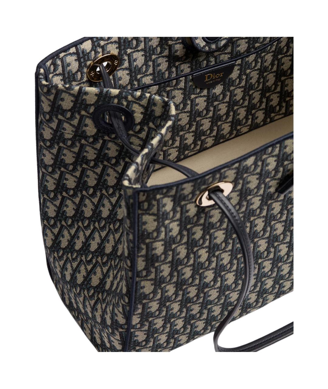 CHRISTIAN DIOR Темно-синяя сумка через плечо, фото 4