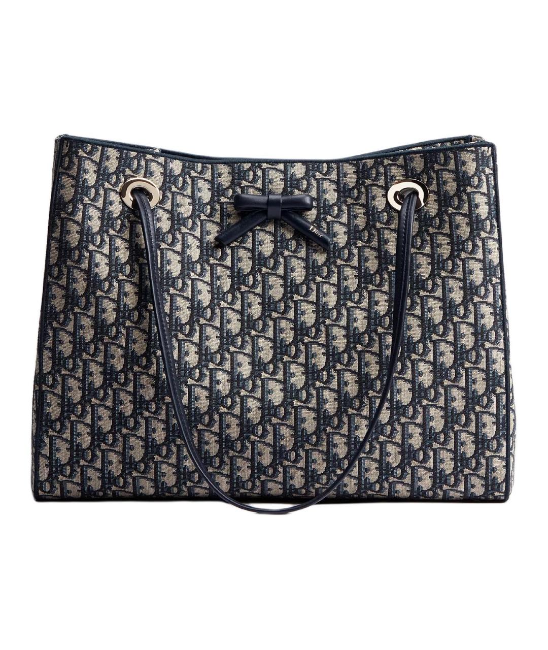 CHRISTIAN DIOR Темно-синяя сумка через плечо, фото 1