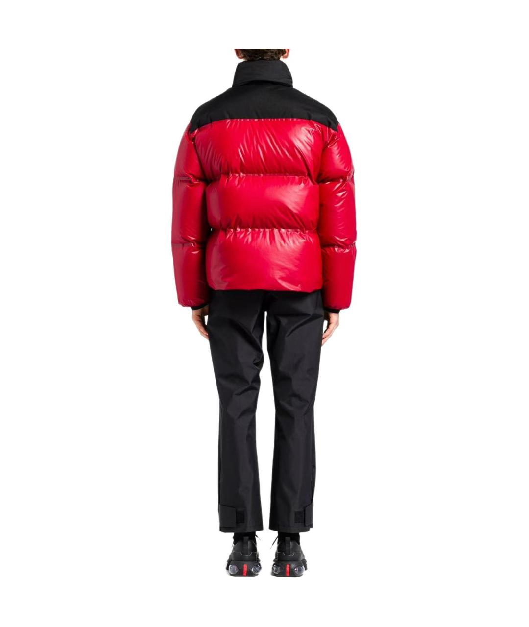 PRADA Красная полиамидовая куртка, фото 3