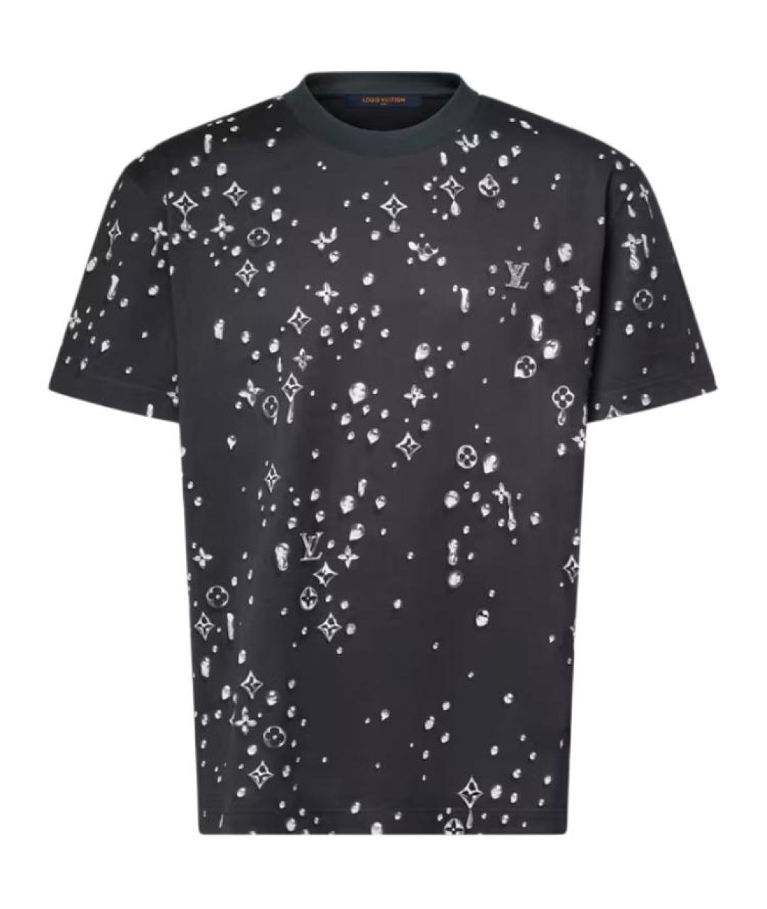 LOUIS VUITTON Черная футболка, фото 1
