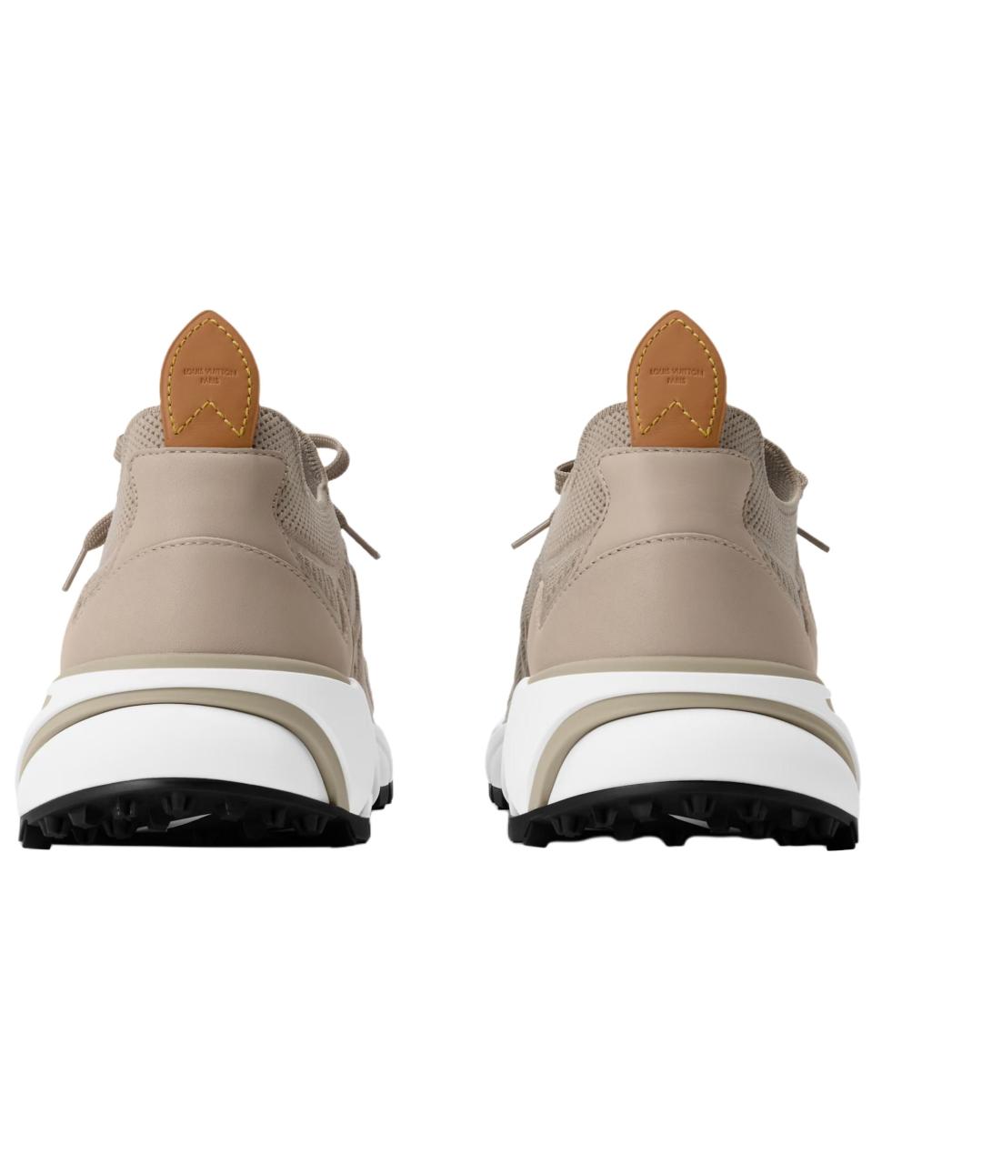 LOUIS VUITTON Коричневые низкие кроссовки / кеды, фото 5